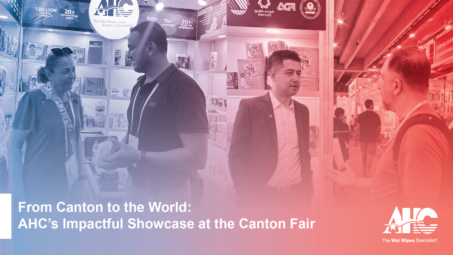 AHC team at Canton Fair Autumn edition 2024