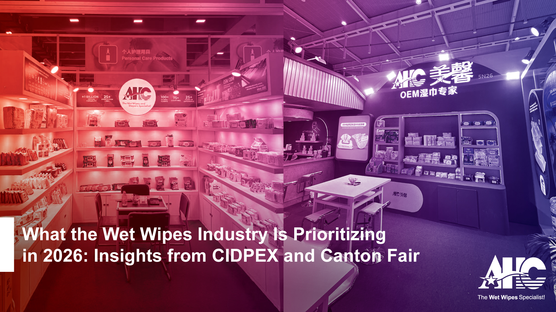 AHC team in Canton Fair and CIDPEX